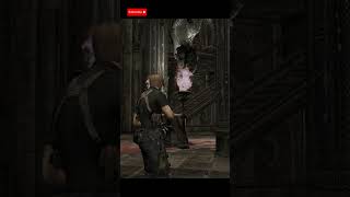 Disturbing the cultist ritual in the Castle residentevil residentevil4 [upl. by Rabi]