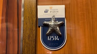 Room 12514 on the Disney Fantasy  1 Bedroom Concierge Suite [upl. by Jennine]