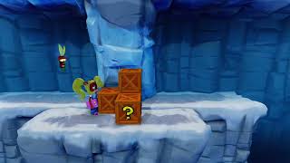 Let´s Play Crash Bandicoot 2 Cortex Strikes Back  6 Level Snow Biz [upl. by Naud]