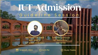 IUT Guideline Session Facebook Live [upl. by Eberta]