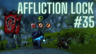 AFFLICTION WARLOCK PvP Gameplay 35  WOTLK CLASSIC [upl. by Arianne]