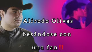 Alfredo Olivas besa a una fan ‼️ [upl. by Skelly]