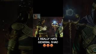 Can yall tell I HATE General Shao 😏😏 tattoorika MK1 KhaosReigns gaming [upl. by Pembrook609]