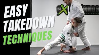 JiuJitsu Fundamentals  Simple and Efficient Takedown Techniques [upl. by Hussar]