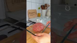 Greek bifteki mince recipe with a garlic tomato sauce Easy to cook and delicious [upl. by Kcirred457]