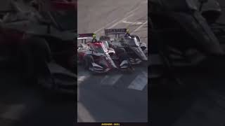 Indycar 2022 Nashville Malukas crash [upl. by Nae82]