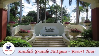 Sandals Grande Antigua AllInclusive Resort Tour Video [upl. by Loughlin]