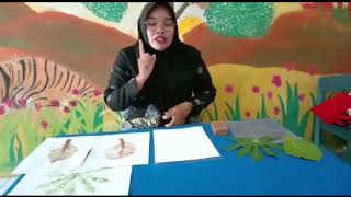 Membuat batik printing dari daun [upl. by Winfield136]