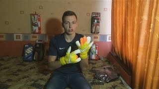 Обзор вратарских перчаток Nike GK Vapor Grip 3 коллекции 2015 от Gloves N Kit [upl. by Azriel]