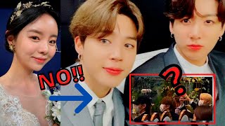 CÚAL FUE LA VERDADERA RAZÓN POR LA QUE JK Y JIMIN NO ASISTIERÓN A LA BODA DE MEJIWOO NOOO [upl. by Gipsy333]