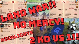 RISE OF KINGDOMS  KVK 3431 VS 3435  3432 LAND WAR highlights [upl. by Rehpotsirc]