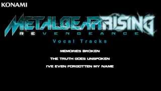 Metal Gear Rising Revengeance  The Only Thing I Know For Real Lyrics [upl. by Eliga]