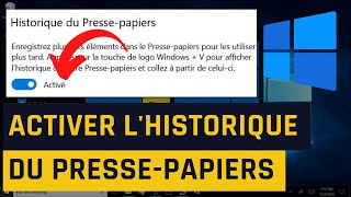 Comment activer lhistorique du presse papiers dans Windows 10 [upl. by Sianna]