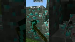 Signal minecraft 🤯🥶🥵 [upl. by Marina]