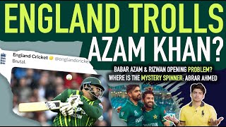 England trolls Azam Khan  Babar Azam amp M Rizwan return  T20 World Cup 24  Ameer Hamza Asif [upl. by Aeslek]