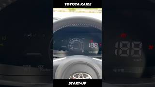 Toyota Raize STARTUP [upl. by Rramal]