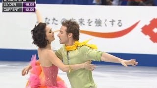 Natalie Pechalat Fabien Bourzat  World figure skating Championships 2014  SaytamJapan FP [upl. by Ykcir]