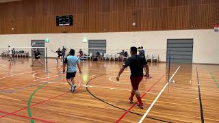 21 Stringz Badminton  Ezekiel amp Christian vs Tom amp Albert [upl. by Eiral896]