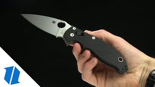 Spyderco Manix 2 Folding Knife Overview [upl. by Letnuahs]