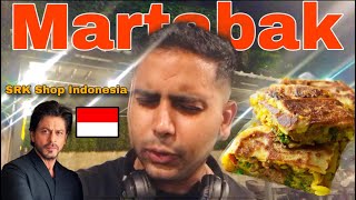 First time try Martabak Manis in Indonesia 🇮🇩  street Food Indonesian  Srk shop in Indonesia [upl. by Kovar]