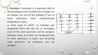 Typification Or Type Method in Botanical Nomenclature [upl. by Patric]