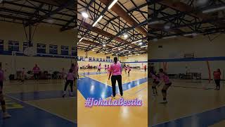 Volleyball Girl Powerful Serve at CCVV Training Match JohaLaBestia girlpower serve fypシ゚viral [upl. by Nura322]