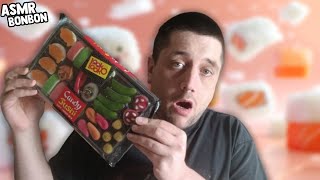 ASMR FR  DEGUSTATION DE BONBONS SUSHI FRUIT GUMS [upl. by Previdi]