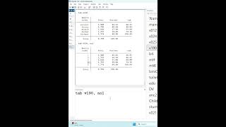 Stata command numlabel add  tab XX nol stata excel datanalysis [upl. by Eissolf597]