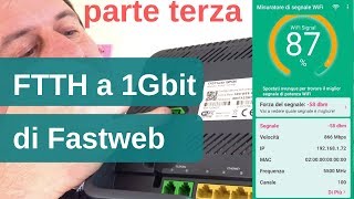 Recensione Fastgate GPON il wifi  lo speed test  parte terza [upl. by Nalod852]