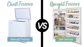 Chest Freezer vs Upright Freezer [upl. by Abroms]