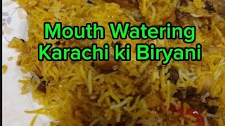 Dawat Special Karachi ki Biryani Recipe banany ka tarikadum biryani itni khushbodar KY sub heeran r [upl. by Miriam]