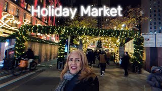 Ultimate NYC Christmas Experience quotExploring Macys amp the Magical Holiday Market in Herald square [upl. by China]