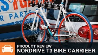 Product Review Nordrive Follow Me T3 Bike Carrier [upl. by Moncear]