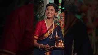 Ankita WalawalkarDeepawali Celebrationankitawalawalkardiwalidiwalicelebrationhappydiwalishort [upl. by Trilby388]