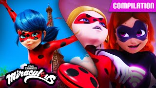 MIRACULOUS  🐞 Compilation 1 🐾 FULL EPISODES ▶️ Stormy Weather  Lady Wifi  Princess Fragrance [upl. by Wiggins]