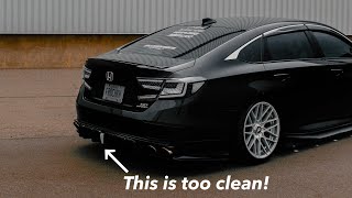 Honda Accord Clear WHITE diffuser Light upgrade [upl. by Eceinart309]