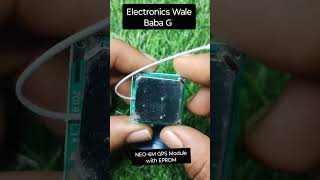 NEO6M GPS Module with EPROM  How To Use GPS Module Arduino Projects shorts viralshort youtube [upl. by Oinolopa]