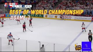 Best of game 7 Ice Hockey World Championship Czechia 2024 mensworlds [upl. by Anahsit]