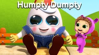 Humpty Dumpty  Nursery Rhymes Kids Songs [upl. by Alaekim]