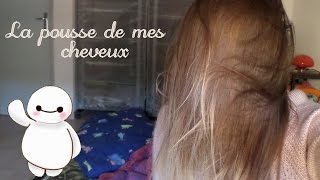 ♡ BLABLA  La pousse de mes cheveux mon expérience avec la levure de bière 🍄 [upl. by Oloap]