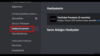 DİSCORD NİTRO 3 AYLIK BEDAVA YOUTUBE PREMİUM NASIL ALINIR KAÇIRMA [upl. by Juliette]