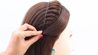 top cute hairstyles for girls  hairstyle for open hair  hairstyle for party [upl. by Ylelhsa]