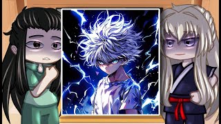 Zoldyck Family React To Killua  Hunter X Hunter  Gacha Club [upl. by Aihsele]