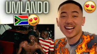 UMLANDO MUSIC VIDEO 🇿🇦😍 9umba TOSS amp Mdoovar REACTION South African Amapiano Music 🇿🇦 [upl. by Eichman]