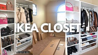 Ikea Pax Wardrobe System  Is It Worth It Closet  Organization [upl. by Brozak]