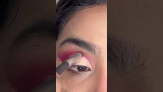 Red eyeshadow tutorial❤️‍🩹 [upl. by Swigart]