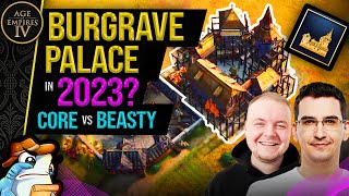 Beasty vs coRe  Burgrave Palace in 2023  AoE4 Highlight Games 38 [upl. by Gilboa120]