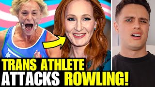 Trans Athlete ATTACKS JK Rowling AGAIN After Getting Called A CHEAT In Paralympics [upl. by Araeic48]