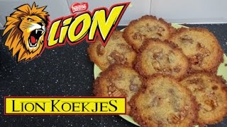 Lion koekjes  Stephanies Bakkerij [upl. by Ardnad]