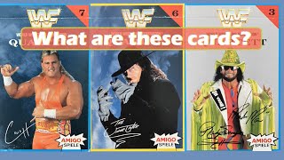 Wrestling Mailbag  RARE German WWF Cards [upl. by Aneled]